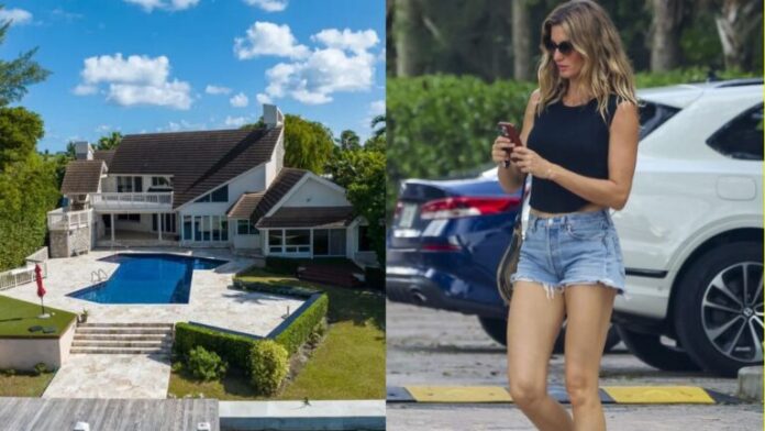 IN PHOTOS: Tom Brady’s ex-wife Gisele Bundchen drops by $11,500,000 Miami mansion’s construction as supermodel moves on from